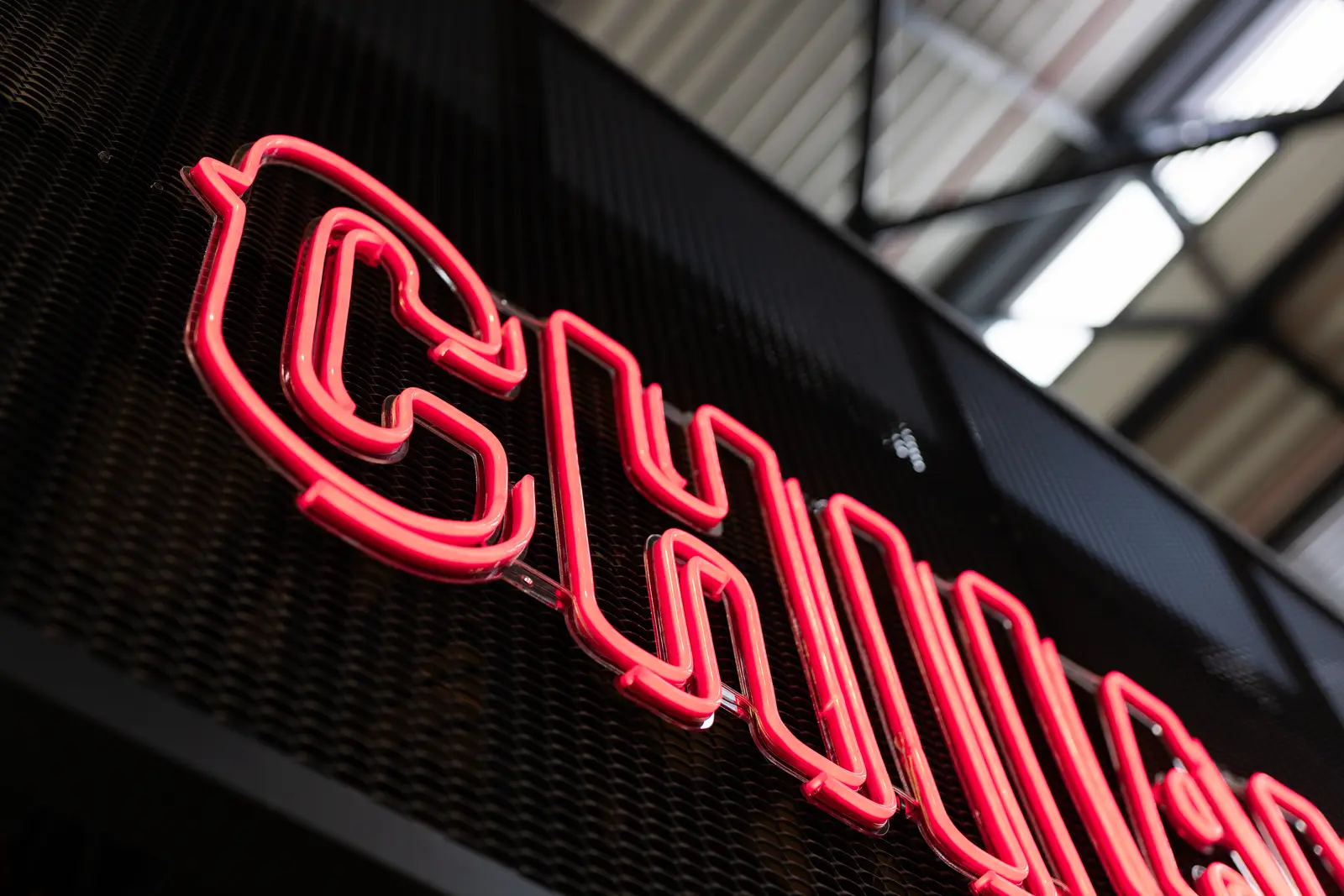 Neon Chilantro — detail — realizace Neonworld