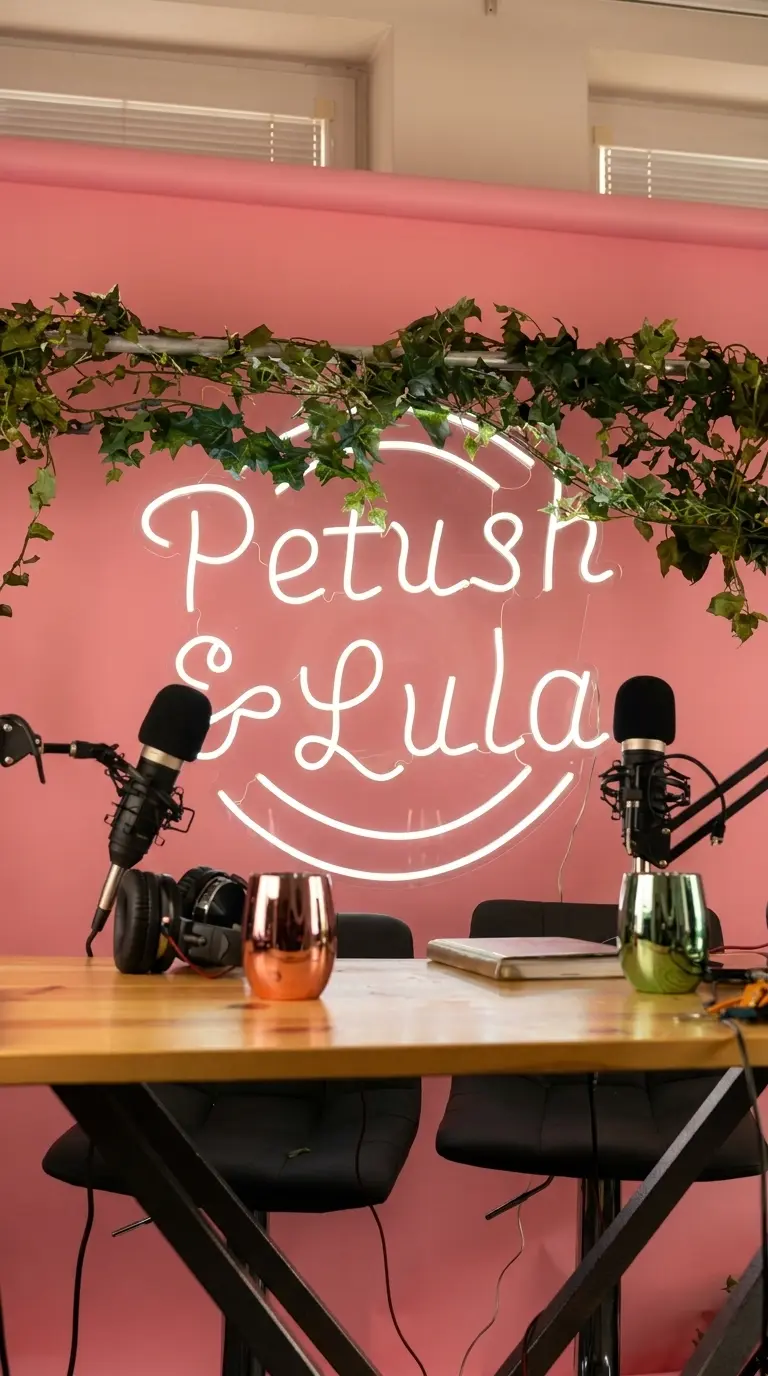 Neon Petush & Lula — realizace Neonworld
